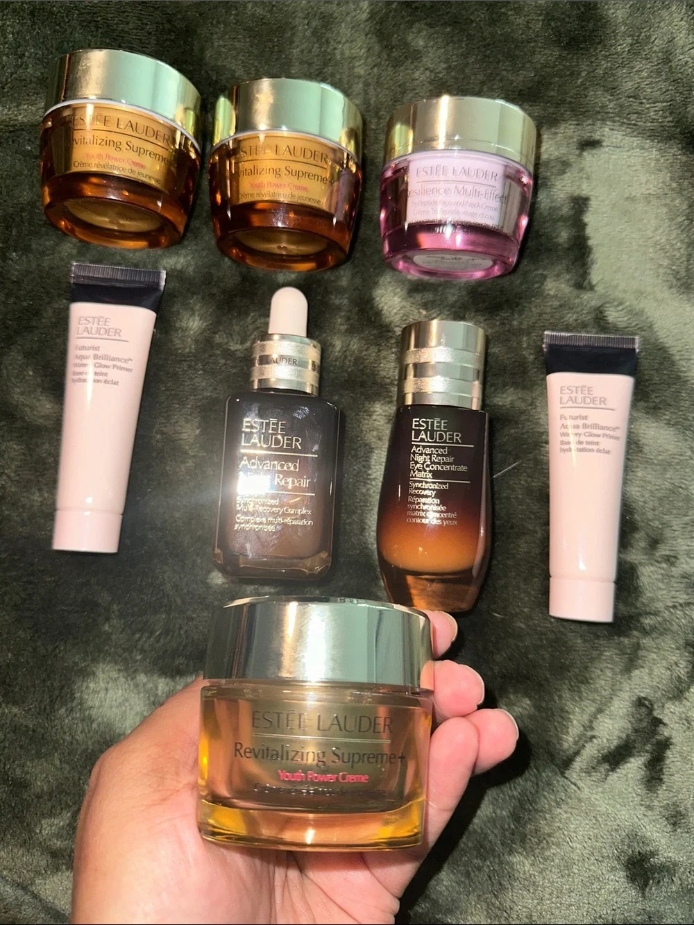 Estee Lauder Skincare Collection in Gold, Pink, Amber, White